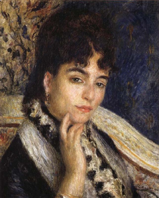 Pierre Renoir Madame Alphonse Daudet china oil painting image